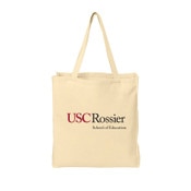 USC Trojans Rossier Slim Natural Tote Bag